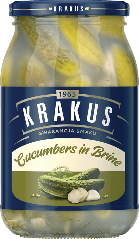 KRAKUS GB 840 g in brine cucumbers