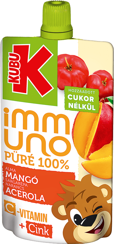 KUBU 100 ml Alma, mangó, sárgarépa, narancs, acerola (2)