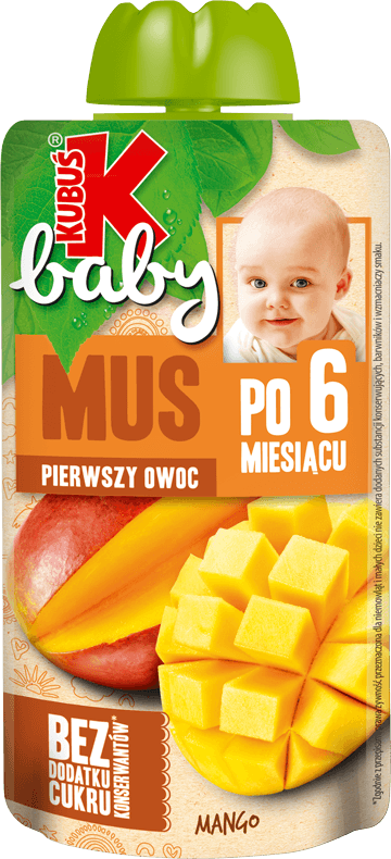 KUBUŚ 120 ml mango
