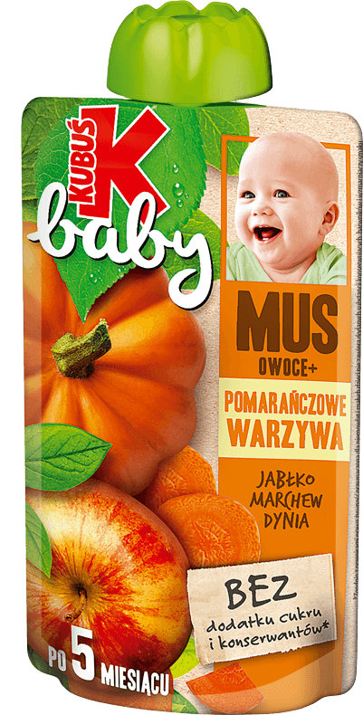 KUBUŚ 100 g pomarańczowe warzywa (2)