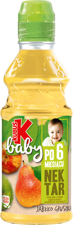 KUBUŚ 300 ml jabłko i gruszka