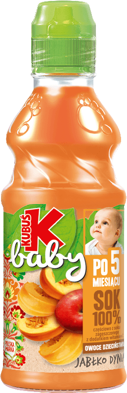 KUBUŚ 300 ml jabłko i dynia