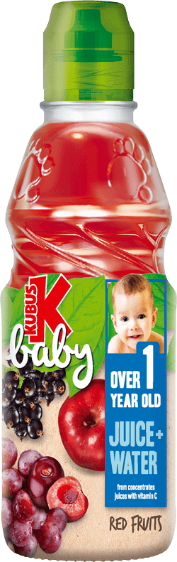 KUBUS 300 ml Nectar red multifruits (juice&water) after 1st year
