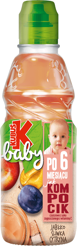 KUBUŚ 300 ml Jabłko śliwka