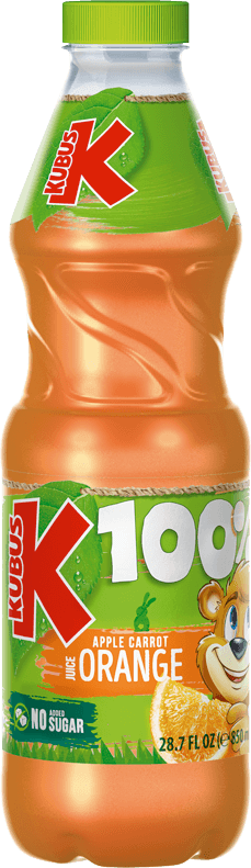 KUBUŚ 850 ml pomarańcza marchewka jabłko