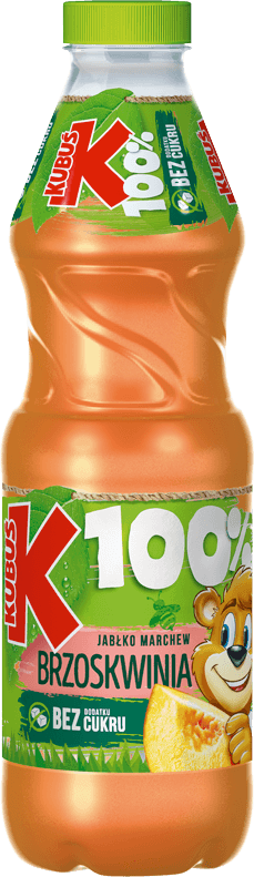 KUBUŚ 850 ml brzoskwinia marchew jablko