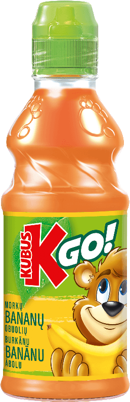 KUBUŚ 300 ml banan marchewka jabłko