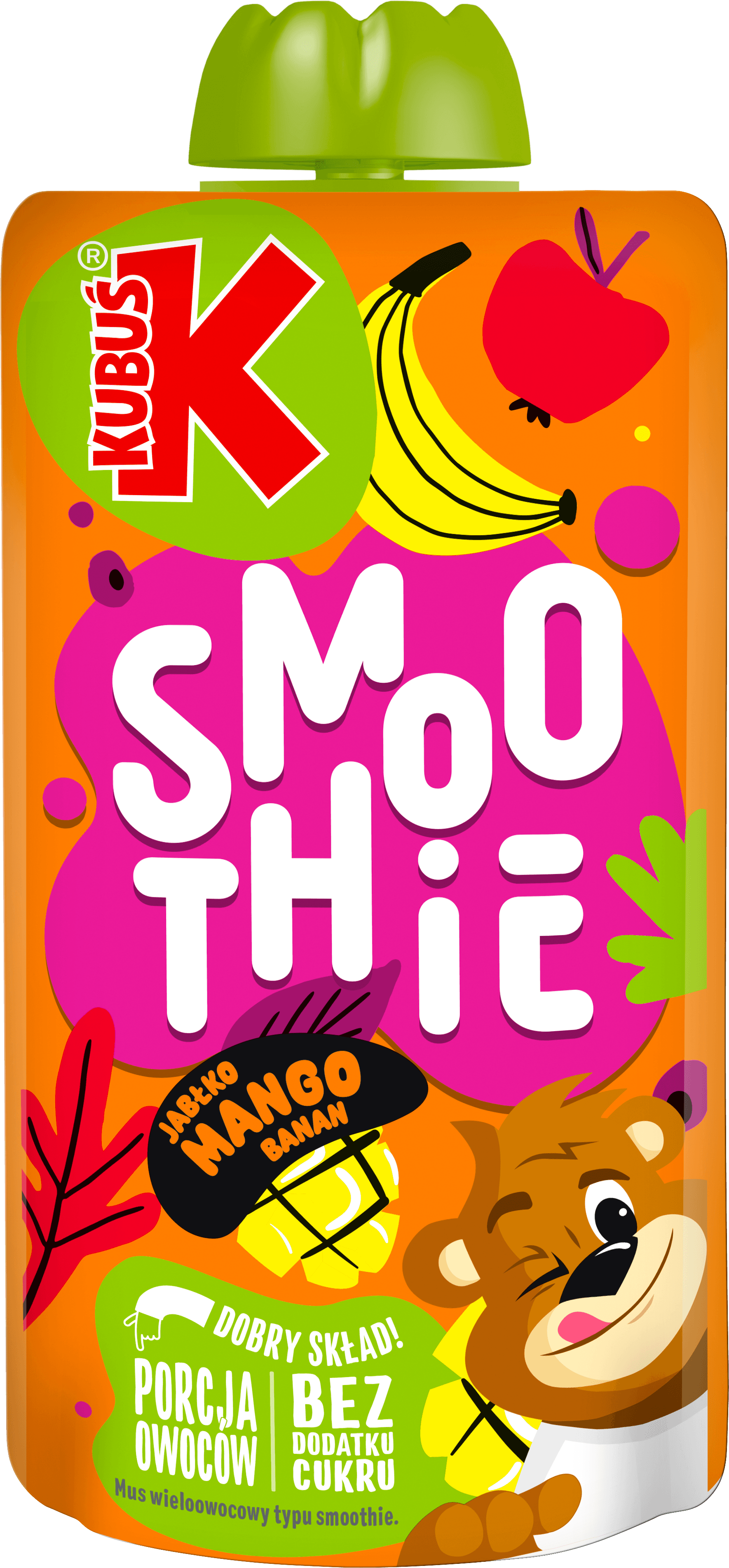 KUBUŚ 120 g mango jabłko banan (2)