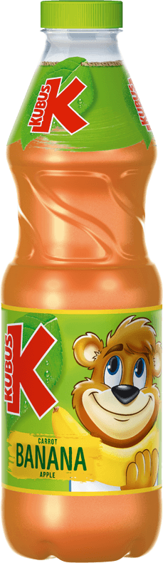 KUBUŚ 850 ml banan marchewka jabłko
