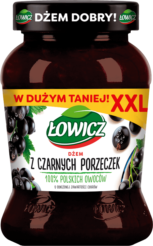 ŁOWICZ 450 g czarna porzeczka