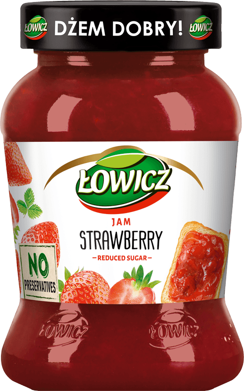 ŁOWICZ 450 g Strawberry