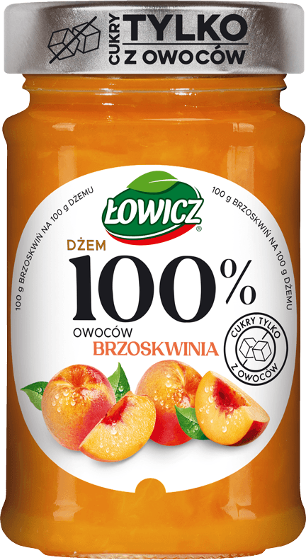 LOWICZ 210 g brzoskwinia
