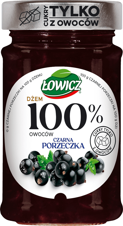 LOWICZ 210 g czarna porzeczka