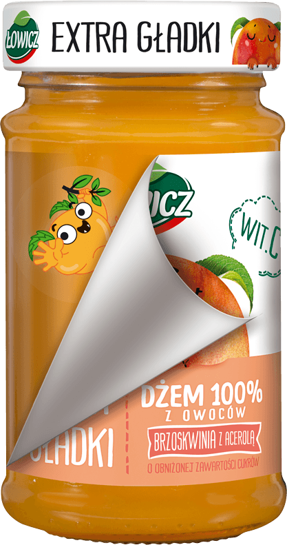 ŁOWICZ 235 g Extra smooth peach (2)