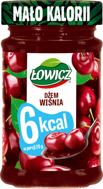 ŁOWICZ 200 g 6 kcal Wiśnia
