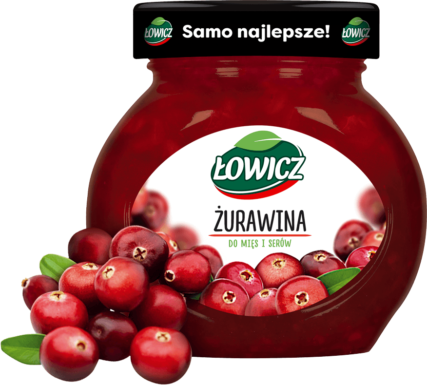 ŁOWICZ 240 g żurawina