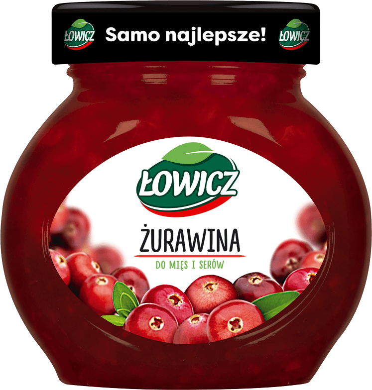 ŁOWICZ 230 g żurawina