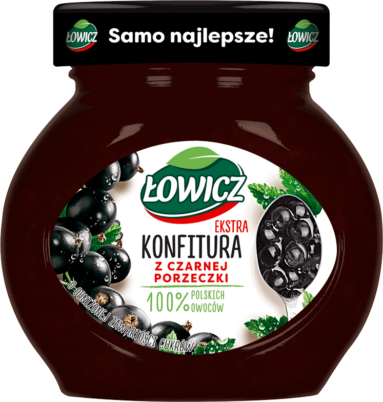 ŁOWICZ 240 g czarna porzeczka