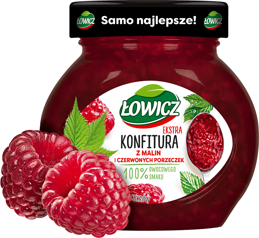 ŁOWICZ 240 g malina