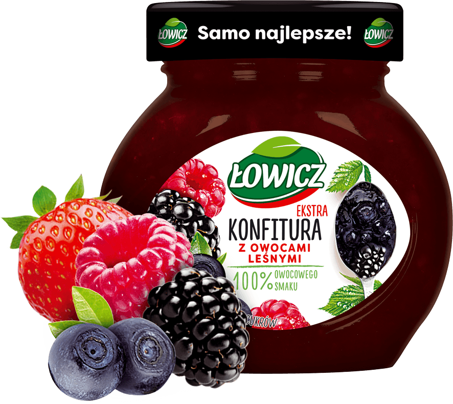 ŁOWICZ 240 g Owoce leśne