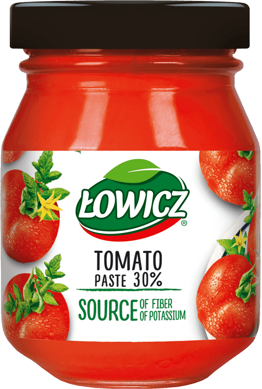 ŁOWICZ 80 g Tomato concentrate 30% glass jar