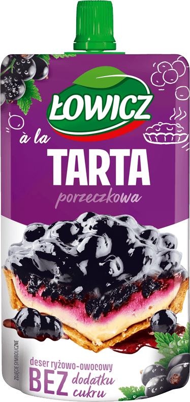 ŁOWICZ 100 g tarta porzeczkowa