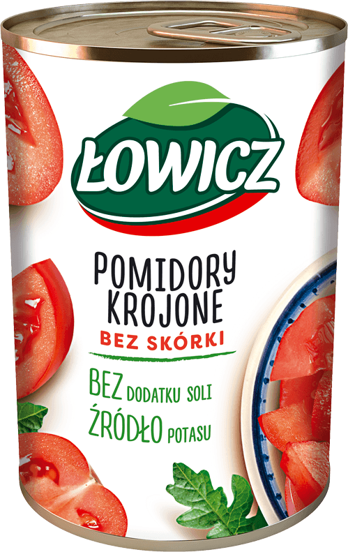 ŁOWICZ 400 g pomidory krojone