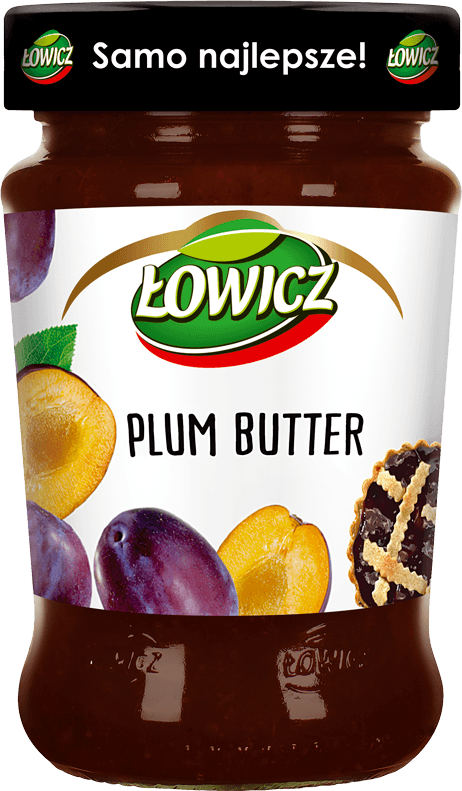 ŁOWICZ 290 g Plum preserves