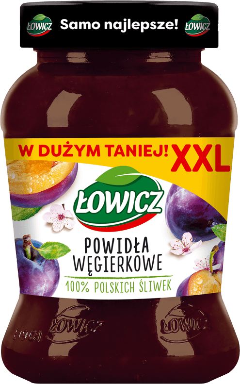 ŁOWICZ 490g Powidła śliwkowe