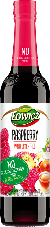 ŁOWICZ 400 ml Raspberry and Linden Flower (2)