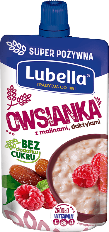 LUBELLA 100 g maliny i daktyle