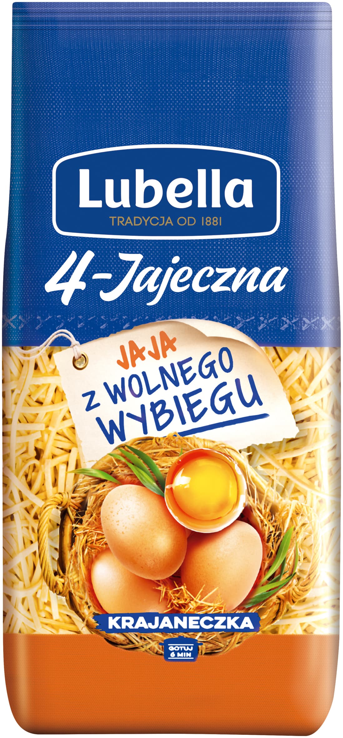 Free Range 4-egg pasta foilbag