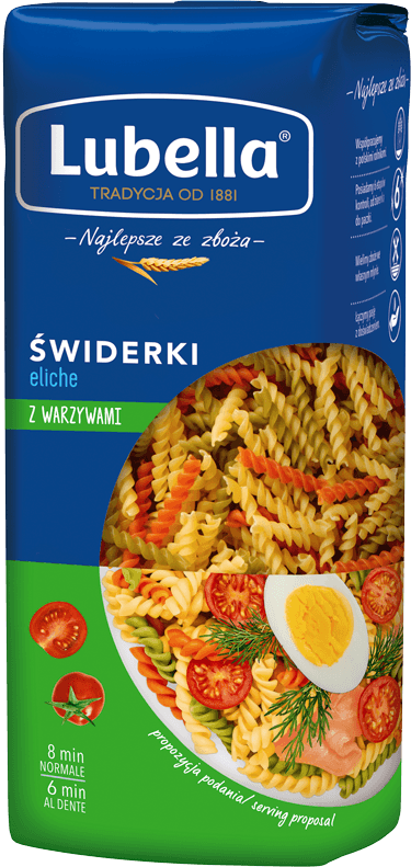 LUBELLA 400 g świderki warzyne