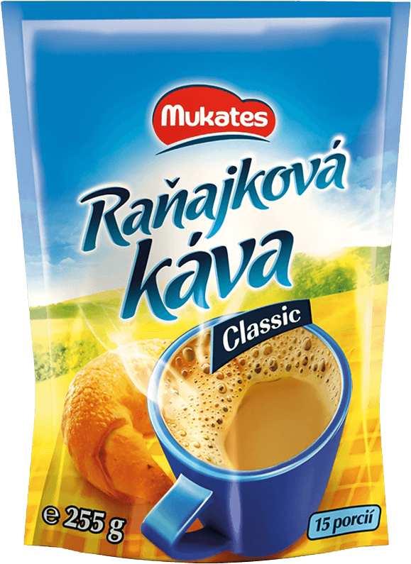 Mukates Raňajková káva KLASIK 255g sáčok