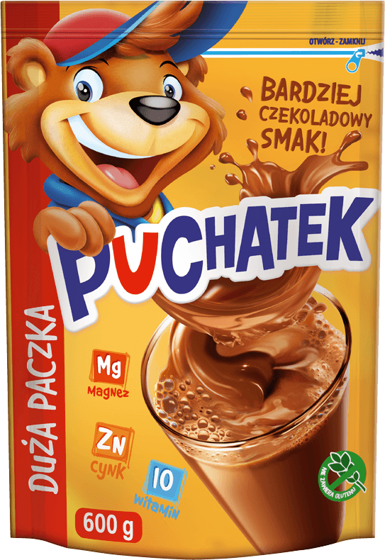 PUCHATEK 600 g bardziej czekoladowy smak