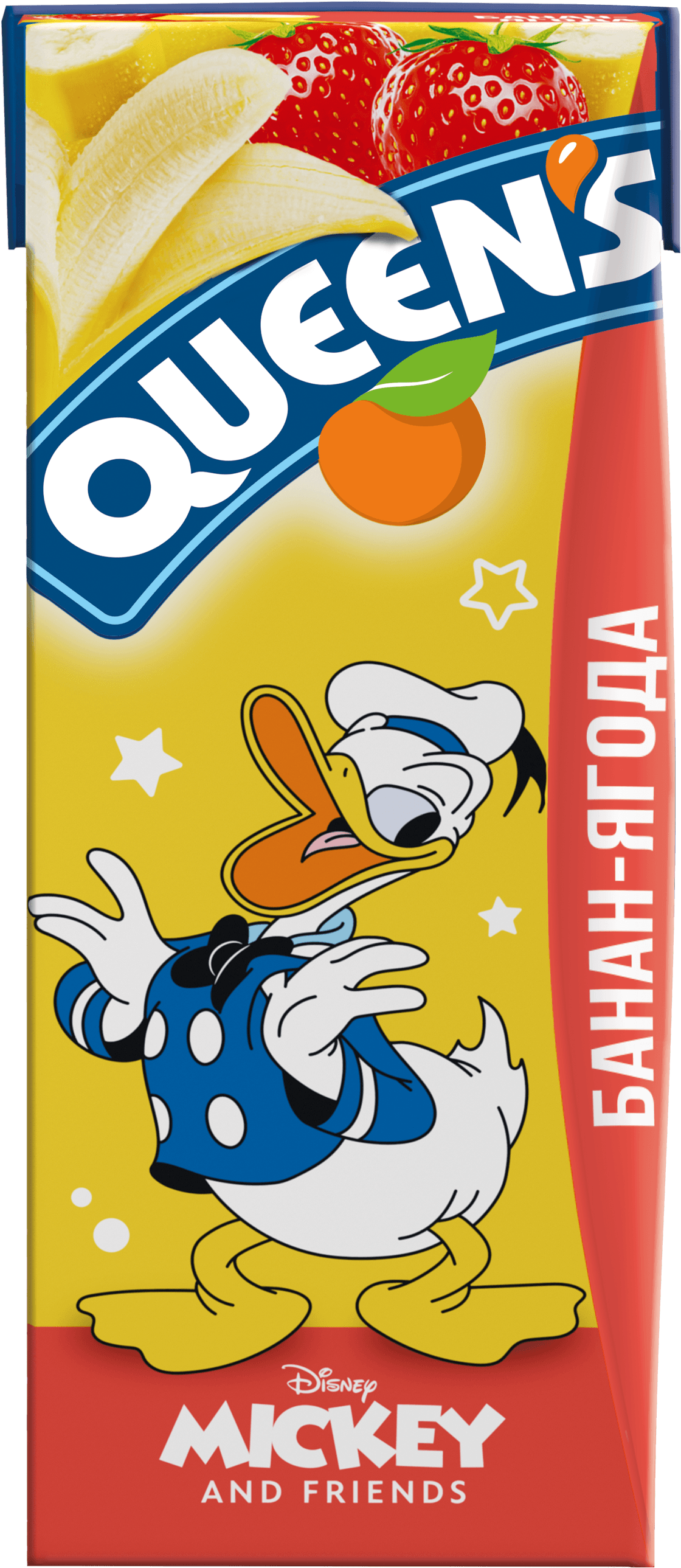 QUEENS 200 ml banana-strawberry