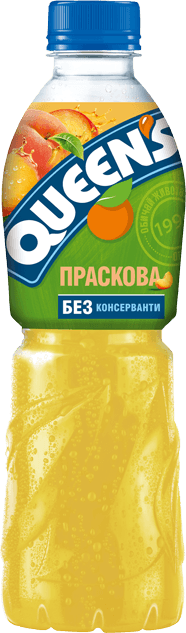 QUEENS 500 ml peach