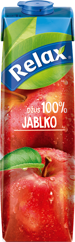 Relax 100% JABLKO 1L TS