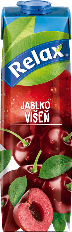 Relax JABLKO, VIŠEŇ 1L TS