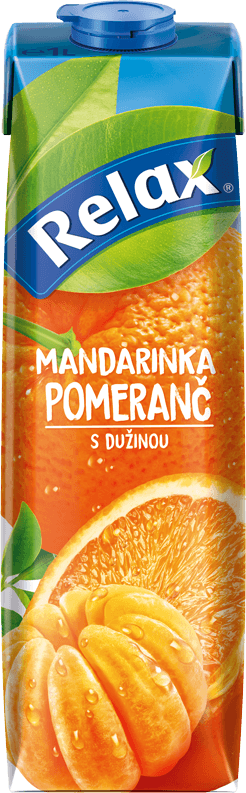 Relax MANDARINKA , POMERANČ S DUŽINOU 1L TS