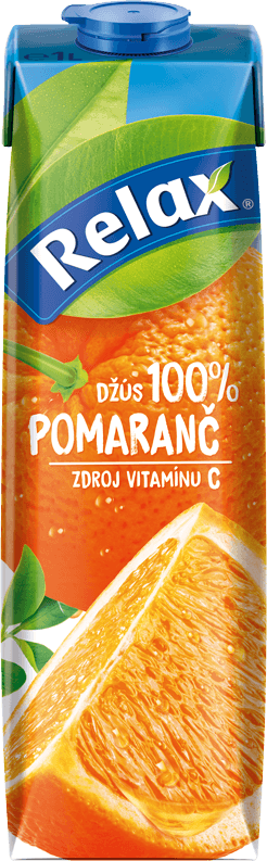 Relax 100% POMARANČ 1L TS