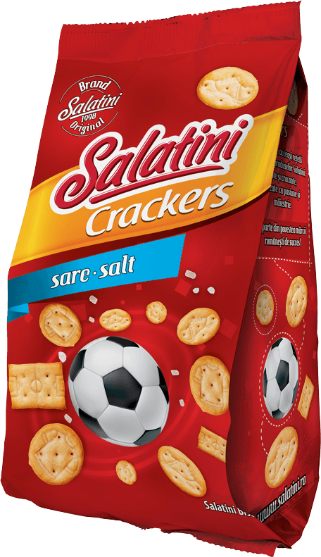 CRACKERS 90g SALT - FOOTBALL EDITION
