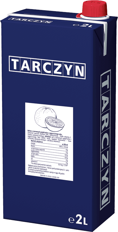 TARCZYN 2L czerwony grejpfrut