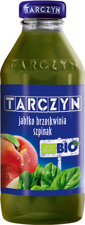 TARCZYN 300 ml jabłko, brzoskwinia i szpinak