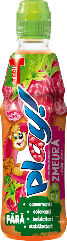 PLAY 400ml RASPBERRY