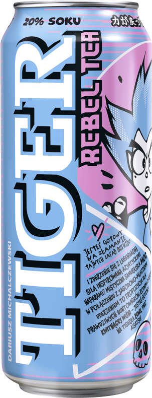 TIGER 500 ml rebeltea
