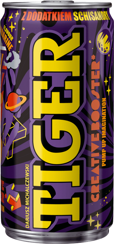 TIGER puszka 150 ml creative booster mandarine