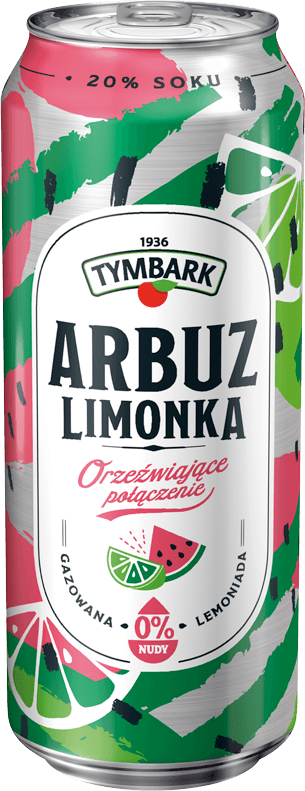 TYMBARK 500 ml arbuz i limonka