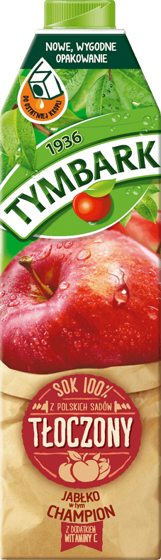 TYMBARK 1 L apple Champion NFC juice 100% (2)