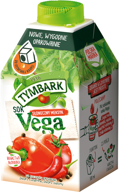 TYMBARK 500 ml VEGA spicy juice - Sunny Mexico